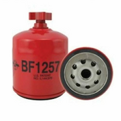 Filter - Fuel / Water Separator Spin On with Drain, BF1257, Bobcat, 6667352, Cummins, Gehl - Part number 86504140