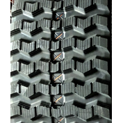 450X86X56 Rubber Track - Fits Mustang Models: 2100RT / 2150RT, ZigZag Tread Pattern