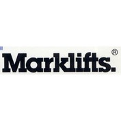 Marklift Decal, ( 110Vac ) Part Mrk/185724