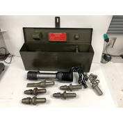 Ingersoll Rand IR-6A Pneumatic Nail Driver Kit Vintage Military Tool