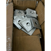 ALLIED BOLT Square Washer, 3/16 X 2-1/4 In., for 5/8 In. Bolt (CASE of 200)