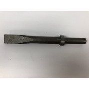 Pneumatic Chipping Hammer Bit 9" Flat Chisel 2" Wide Round Shank Oval Collar