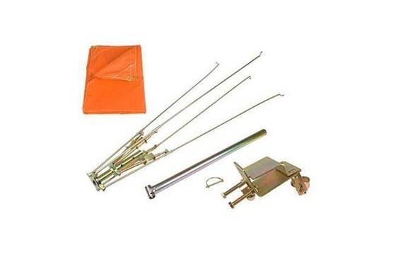 Complete ROPS Umbrella/Mounting Brkt. kit w/ Orange cover