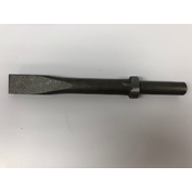Pneumatic Chipping Hammer Bit 9" Flat Chisel Round Shank Oval Collar