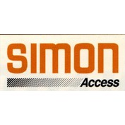 Simon End Plate; Recess [.3125 x 2.1562] Part Sim/2201700
