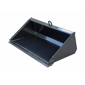 36" Low Profile Mini Bucket; 15" Back Height - Smooth | Blue Diamond Attachments | Part # 108010
