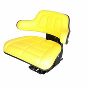 Seat; Flip-up; Grammer Style; Vinyl; Yellow - Part number 1672345M91