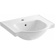 (1) NEW KOHLER Veer Single-Hole Sink Basin 21-Inch White K-5247-1-0