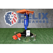 Felix Hydraulic Breakers For 2000 to 7000 lbs Skid Steers with 36” Wide Back Plate, Part Felix FX-45