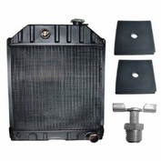 C7NN8005H Radiator W/ Drain Tap & 2 Mounting Pads Fits Ford/New Holland Tractor