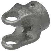 A-806-0520-Ai Round Bore Implement Yoke (W/ Double Keyway & Set Screw)