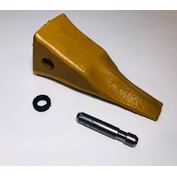 Caterpillar Abrasion Tip Bucket Teeth with Pin and Retainer Clip Part 4T2303