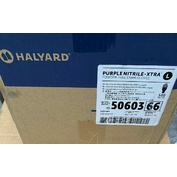 Halyard Health 50603 Purple Nitrile Exam Glove, Powder Free Exam Gloves, ( 500 )