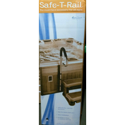 NEW Leisure Concepts 6473-037 Safe-T-Rail for Hot Tubs, Black