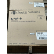 GRAPHIC PACKAGING DFM-8, 8 OUNCE CONTAINER, 800 PC CASE **FREE SHIPPING**