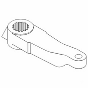 531248R2 One (1) New Steering Arm Undersized Fits Case-IH 1066, 1086, 1466, 1468