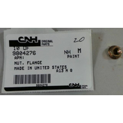 Nut; Flange | Brand: Case Ih; New Holland Agriculture; Case; New Holland Construction | Part # 9804276 | Package Qty: 20 | Hardware