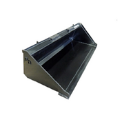 60" Low-Profile Skid Steer Bucket - Long Bottom Smooth | Blue Diamond Attachments | Part # 108140