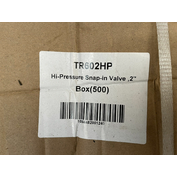 VALVES HIGH PRESSURE RUBBER 2" X .453" TR602HP-500 (CASE of 500) *SHIPS FREE*