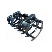 60" Root Grapple; Heavy Duty - Dual Clamps | Blue Diamond Attachments | Part # 106075