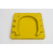 Hydraulic Post Driver - Floating Horseshoe Plate | Blue Diamond Attachments | Part # 200005