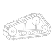 TRACK CHAIN - CR5484/600 - For Cat 315 Excavator 