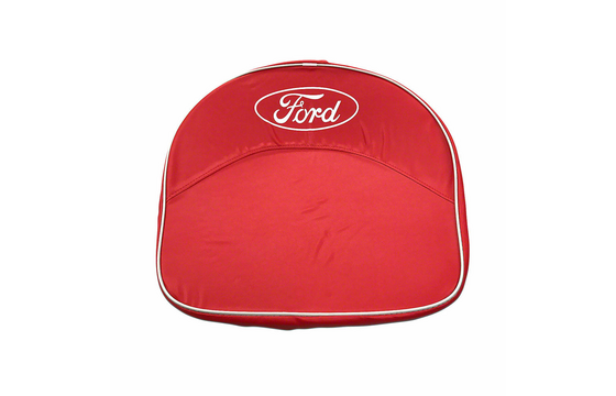 FDS283 Red and White Tractor Seat Cushion Fits Ford 9N 2N 8N