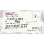 New 509779 Danfoss Seal Kit for Series 51-1V/D/C Hydraulic Motors