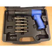 Pneumatic Pistol Grip Air Hammer 401 Shank 1224XRC-GP +5 Bits and Case