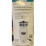 NEW Smart Choice 1/2 HP Food Waste Disposer 2600 RPM Slime Fit